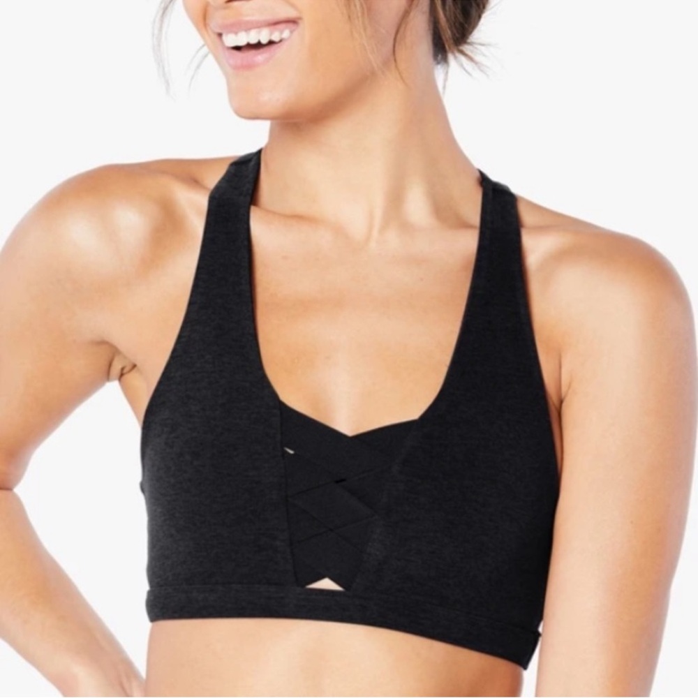 Beyond Yoga Spacedye Totally Woven Sports Bra NWT Sz M